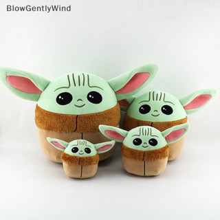 Blowgentlywind ตุ๊กตายัดนุ่น การ์ตูนดิสนีย์ Kawaii Baby Yoda ขนาด 10 13 22 26 ซม. ของเล่นสําหรับเด็ก 1 ชิ้น BGW