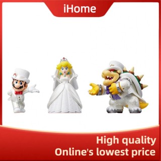 ฟิกเกอร์ รูปชุดแต่งงาน Mario Cooper Peach Blossom Princess Game ของเล่นสําหรับเด็ก