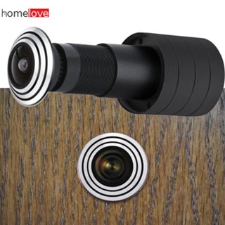 Tuya 1080p Mini Wifi Port Eye Hole กล้อง Ip มุมกว้างเลนส์ Fisheye 1.66 มม.Peephole กล้องวงจรปิดเครือข่าย Horn p2p ความปลอดภัย 1080p Mini Wifi ประตู homelove