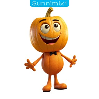 [Sunnimix1] ฟิกเกอร์ รูปฟักทองน่ารัก ขนาดเล็ก สําหรับเก็บสะสม ตกแต่งฮาโลวีน