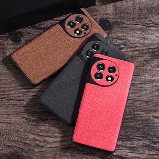 เคสโทรศัพท์มือถือ ผ้าแคนวาส หนังนิ่ม กันกระแทก สําหรับ OnePlus Ace 2 Pro 2V Nord 3 2 2T 5G CE 2 3 Lite 5G