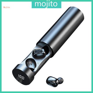 Mojito หูฟังอินเอียร์ไร้สาย บลูทูธ 5 0 พร้อมที่ชาร์จ สําหรับไมโครโฟน IPX4 Swe