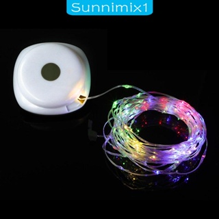 [Sunnimix1] โคมไฟ แบบพกพา สําหรับตกแต่งเต็นท์ ตั้งแคมป์ เดินป่า กลางแจ้ง