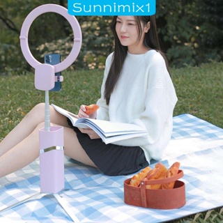 [Sunnimix1] ไฟเซลฟี่ 10 นิ้ว พร้อมขาตั้งกล้อง พับได้ ติดตั้งง่าย อเนกประสงค์ สําหรับถ่ายภาพ วิดีโอ แต่งหน้า สตูดิโอ