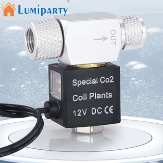 Lumiparty วาล์วโซลินอยด์ Co2 กันน้ํา อุณหภูมิต่ํา สําหรับตู้ปลา