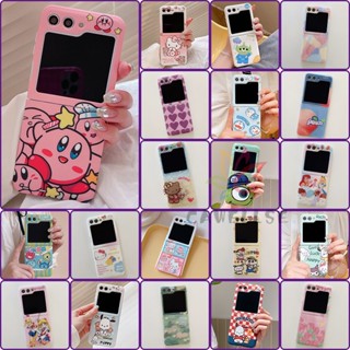 เคสโทรศัพท์ซิลิโคน TPU แบบนิ่ม บางพิเศษ กันกระแทก ลายการ์ตูนคิตตี้ โดราเอมอน สําหรับ Samsung Galaxy Z Flip 5 Z Flip 5