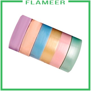 [Flameer] เทปกาว ทรงกลม สร้างสรรค์ DIY สําหรับงานปาร์ตี้ 6 ชิ้น