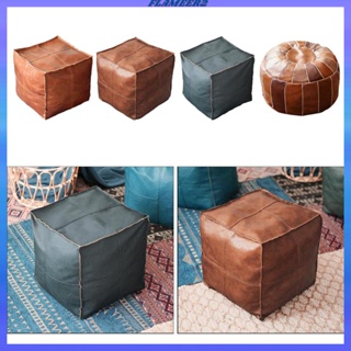 [Flameer2] ปลอกหมอนอิง ลาย Boho Pouf สไตล์ออตโตมัน สําหรับวางใต้พื้น