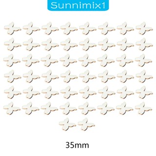 [Sunnimix1] แผ่นไม้ ไม่สําเร็จรูป สําหรับทํางานฝีมือ ตกแต่งสมุดภาพ ห้องเรียน DIY 50 ชิ้น
