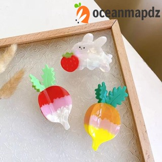 Oceanmapdz Acetate กิ๊บติดผม รูปกรงเล็บสัตว์ แฟชั่น สําหรับผู้หญิง