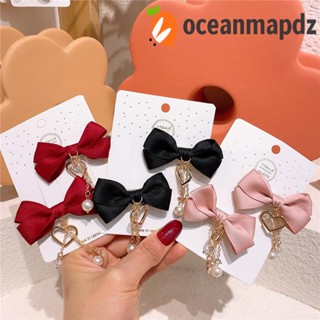 Oceanmapdz โบ กิ๊บติดผม เครื่องประดับผม ผู้หญิง มุก กิ๊บติดผม ปิ่นปักผม