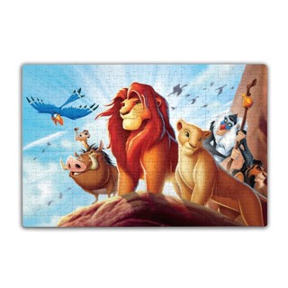 พร้อมส่ง จิ๊กซอว์ปริศนา The Lion King (1) สําหรับผู้ใหญ่ 1000 ชิ้น