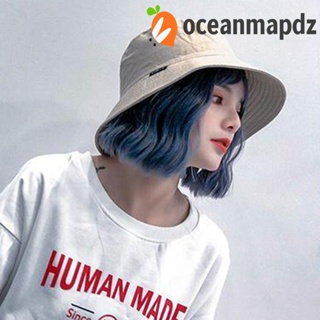 Oceanmapdz หมวกชาวประมง วิกผม ขนปุย ธรรมชาติ ผู้หญิง เครื่องประดับผม สีเหลือง สีเบจ นุ่ม สาวสังเคราะห์ หมวกวิกผม