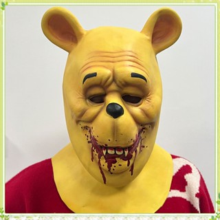 หน้ากากคอสเพลย์ ปีศาจผี ปีศาจสยองขวัญ Winnie The Pooh น่ากลัว สําหรับปาร์ตี้ฮาโลวีน