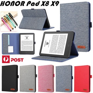 เคสโทรศัพท์หนัง PU ฝาพับ กันกระแทก พร้อมช่องใส่บัตร สําหรับ Honor Pad X9 11.5 นิ้ว 2023 Honor Pad X8 Pro