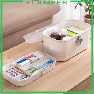 [Flameer] กล่องเก็บเครื่องสําอาง ผ้ากอซเปล่า แบบพกพา ถอดออกได้ สําหรับโรงเรียน