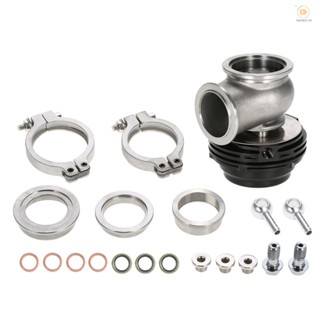 Ftqmp MVS ประตูอลูมิเนียม 38 มม. สําหรับ Supercharge Turbo Manifold 14PSI