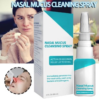 Nasal Mucus Cleansing Spray Natural Cleansing Lubricating Nasal Spray Daily Use