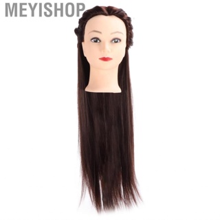 Meyishop Hair Braiding Mannequin Head Safe Sanitary Hairdressing With