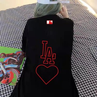 เสื้อยืดลําลอง สําหรับผู้ชาย และผู้หญิง แขนสั้น พิมพ์ลาย MLB NYY