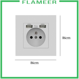 [Flameer] ซ็อกเก็ตชาร์จไฟฟ้า USB สําหรับเครื่องใช้ในครัวเรือน