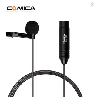 Mit COMICA CVM-V02O ไมโครโฟนคอนเดนเซอร์ ปลั๊ก XLR รองรับ 48V Phantom Power สําหรับกล้องบันทึกวิดีโอ