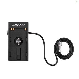 MIT Andoer Camera DV Battery Power Supply Mount Plate Adapter with 1/4 Inch Screw for Blackmagic Cinema Pocket Camera BMPCC 4K for  BP-U30 U60 U90 BP-U Battery