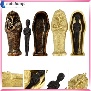 Caislongs กล่องโลงศพจิ๋ว พร็อพตกแต่งบ้านตุ๊กตา 2 ชิ้น