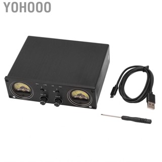 Yohooo Audio Switcher Converter DB Panel Display VU Meter In Mode For Home
