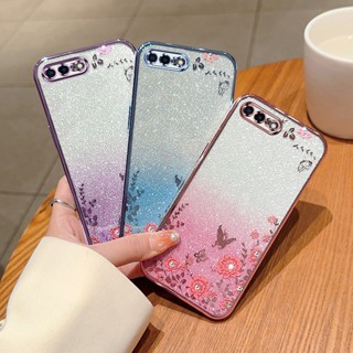 ใหม่ เคสโทรศัพท์มือถือ TPU นิ่ม ไล่โทนสี ลายสวนลับ 6D สําหรับ Iphone 7 Iphone 7 Plus Iphone 8 Iphone 8 Plus Iphone X Iphone XS Iphone XR Iphone XS Max