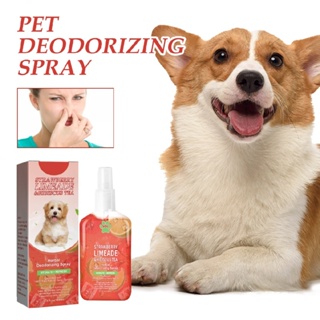 Pet Deodorizing Spray for Dogs Odor Eliminating Spray Hydrating Puppy Perfume