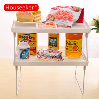 Houseeker ชั้นวางของ พับได้ หลายชั้น ประหยัดพื้นที่ วางซ้อนกันได้ สําหรับห้องครัว