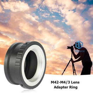 แหวนอะแดปเตอร์เลนส์โฟกัส M42-M4/3 สําหรับกล้อง Panasonic G1 GH1-M4/3 [Missece.th]