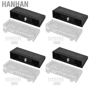 Hanhan Solar Deck Lights Eco Friendly Warm Light RGB Smart Control IP56  US