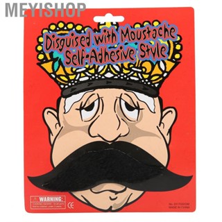 Meyishop Party Mustache  Instant Self Adhesive for KTV Carnival Halloween Holiday Performance  Up Game Activities Costume Ball