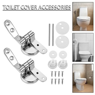 Universal Toilet Seat Hinges Replacement with Bolts Screw for Toilet Seats Lids