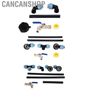 Cancanshop Elbow IBC Adapter Container Tank Gooseneck Outlet Tap Connector Plumbing