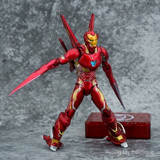 โมเดลฟิกเกอร์ Avengers Iron Man MK50 Weapon Set Version LLUZ