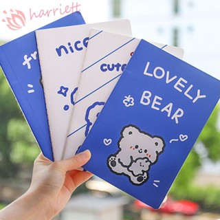 Harriett สมุดโน้ตบุ๊ก ลายการ์ตูนหมี ขนาด A5 30 แผ่น