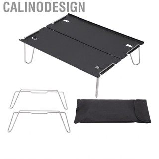 Calinodesign Shanrya Camping Mini Table Lightweight Multi Purpose Folding Portable