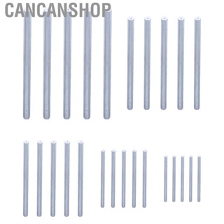 Cancanshop Hex Shaft with Screw Hole Aluminum High Hardness Wearable Durable Rod Bar