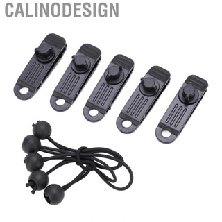 Calinodesign Tarp Clips With Ball Bungee Cords Lightweight Tent Fasteners