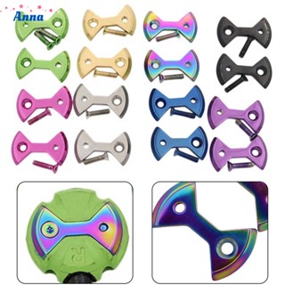 【Anna】4pcs Bike Pedal Plate Bow for SpeedPlay Zero Titanium Alloy Enhanced Performance