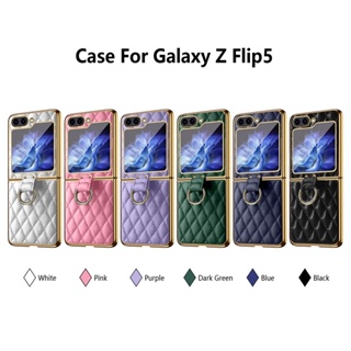 เคสโทรศัพท์มือถือ แบบหน้าจอพับได้ กันกระแทก สําหรับ Samsung Z Flip5 5G Z Flip4 3