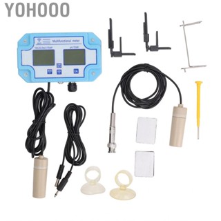 Yohooo Digital Water Quality Tester PH Temperature Salinity Detector