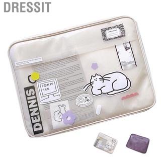 Dressit Sleeve Bag PVC Material Cute Pattern  Shock Resistant Protective for School Office Use