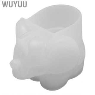 Wuyuu Fondant Molds Elephant For Baby Shower Flexible Silicone Mold