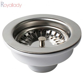 #ROYALLADY#Sink ตะแกรงกรองอ่างล้างจาน 114 มม. ทนทาน อุปกรณ์เสริม 1 ชิ้น