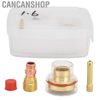 Cancanshop 1.6mm TIG Welding Kit Glass Cup Collet Nozzle Of Argon Torch♡