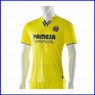 เสื้อกีฬาแขนสั้น ลายทีมชาติฟุตบอล Villarreal CF GP1 2021-2022 ชุดเหย้า สําหรับผู้ชาย และผู้หญิง PG1